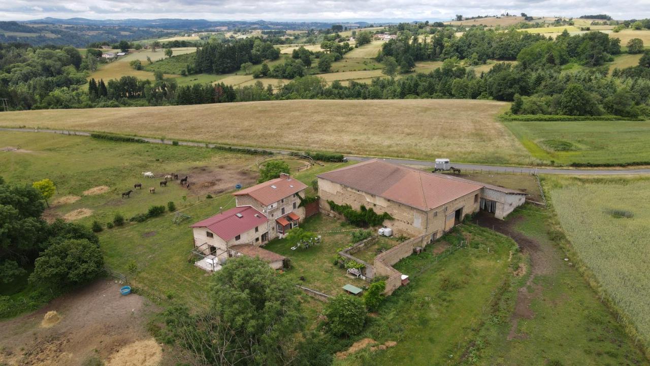 Bed and Breakfast Domaine Du Coq En Pat Augerolles Esterno foto