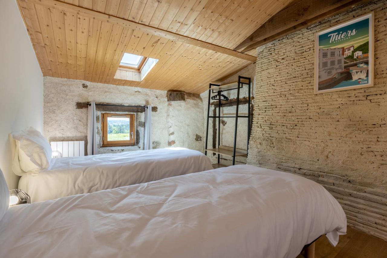 Bed and Breakfast Domaine Du Coq En Pat Augerolles Esterno foto
